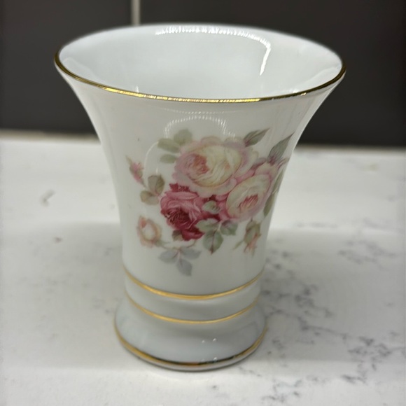 Schumann Arzberg Floral Porcelain Vase Bavaria VTG - Picture 1 of 5